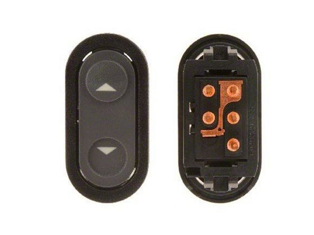 Chevy & GMC Truck Switch, Window, C/K Pick-Up, Left or Right, Front, Single Button, w/Deluxe Interior, 1990-1994