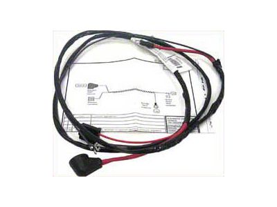 Chevy Truck Tachometer Wiring Harness, 1961-1962