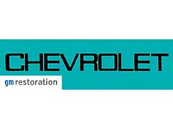 Tailgate Decal; Black (81-87 C10, K10)