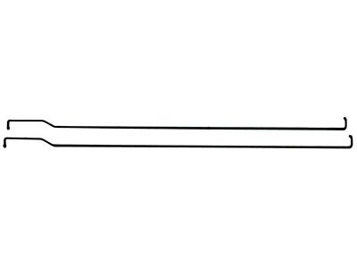 Tailgate Rods (67-72 C10, C20, K10, K20 Fleetside; 69-72 Blazer, Jimmy)