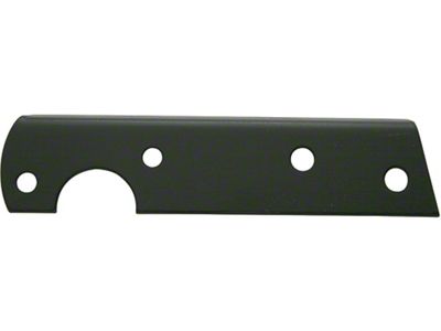 Chevy Truck Taillight Bracket, Black, Left, 1954-1955