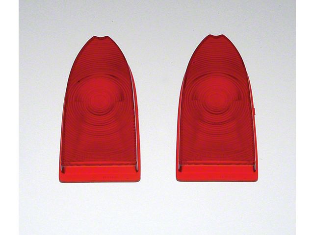 Chevy Truck Taillight Lenses, Cameo, 1955-1957