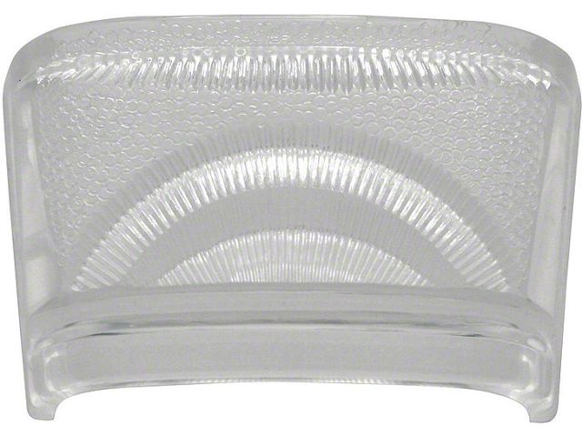 Chevy Truck Taillight, License Plate Light Lens, 1947-1953