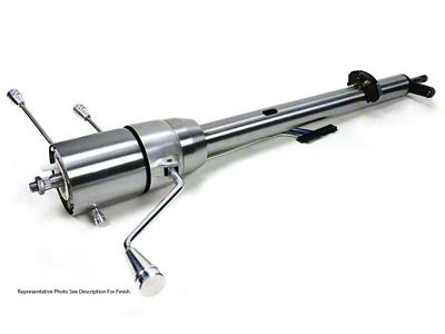 Chevy Truck Tilt Column, Polished Aluminum, 1967-1972