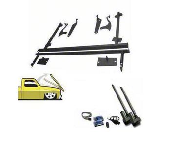 Chevy Truck Tilt Hood Kit, Automatic With Remote Option, 1967-1998