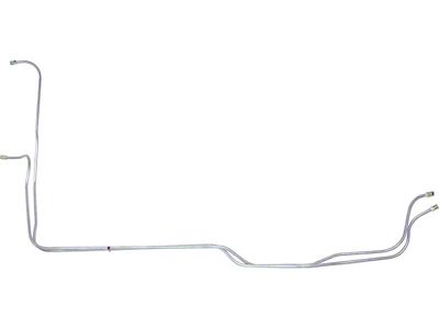 Chevy Truck Transmission Cooler Lines, Stainless Steel, 1970-1972
