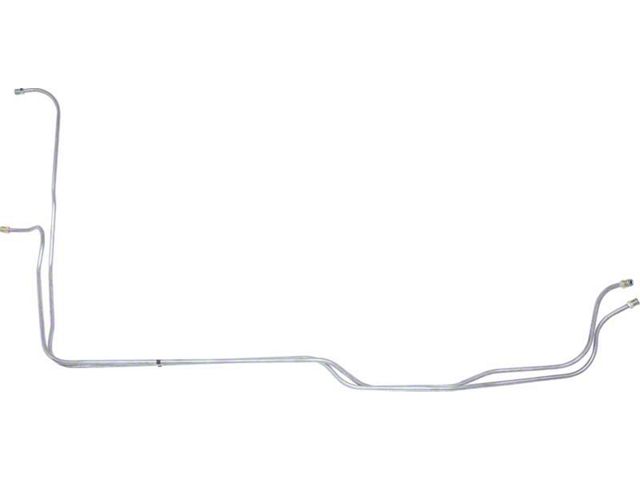 Chevy Truck Transmission Cooler Lines, Steel, 1970-1972