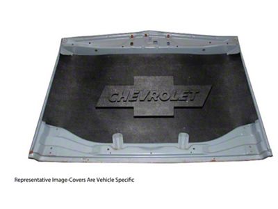 Chevy Truck Under Hood Cover, Quietride AcoustiHOOD, 3-D Molded, With Logo, 1988-1998
