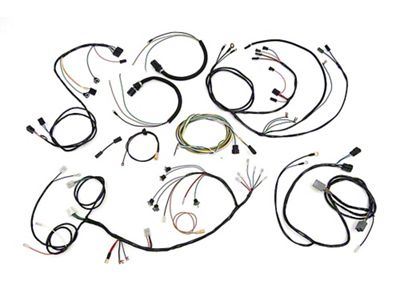 Chevy Truck Underdash Wiring Harness, With Gauges, 1964-1965