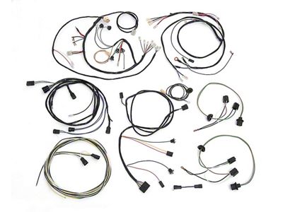Chevy Truck Underdash Wiring Harness, With Gauges, 1966