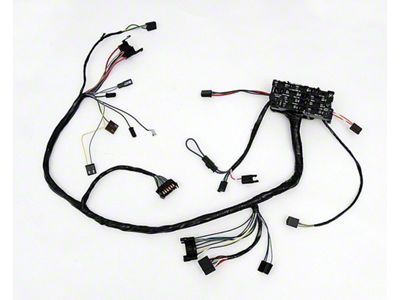 Chevy Truck Underdash Wiring Harness, With Gauges, 1967-1968