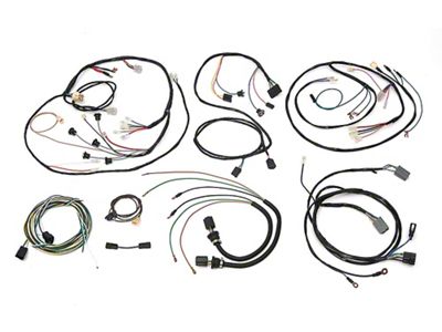 Chevy Truck Underdash Wiring Harness, With Warning Lights, 1963