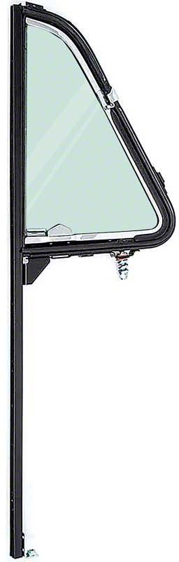 Ecklers Vent Window Assembly with Black Division Bar; Tinted Glass ...