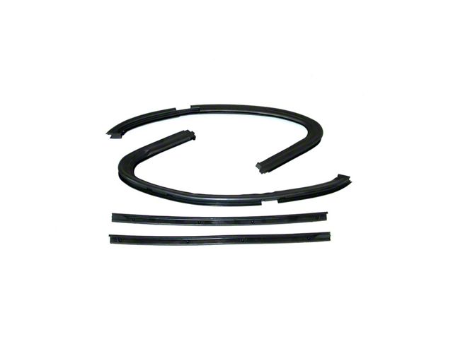 Precision Replacement Parts Vent Window Seals For 1960-1963 Chevy GMC Pickup Truck C10 - Pair (Left & Right)