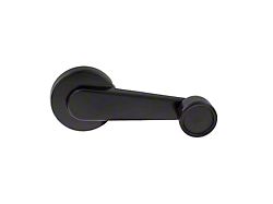 Window Crank Handle; Black with Black Knob (81-91 Blazer, C10, Jimmy, K10)