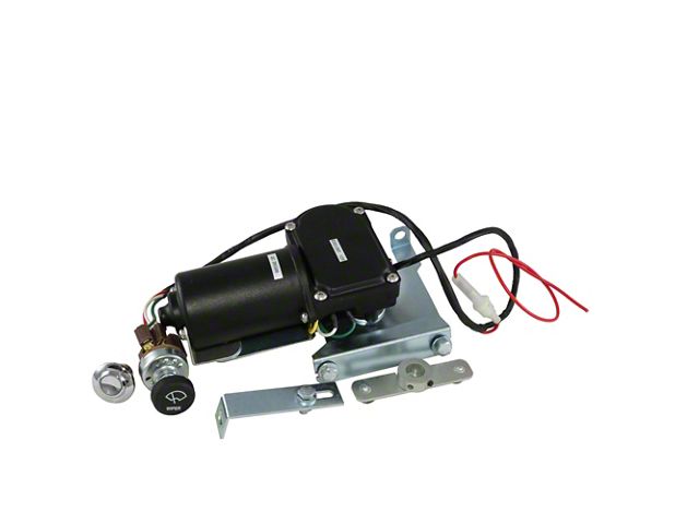 Chevy Truck Windshield Wiper Motor Conversion Kit, Electric, 1955-1957