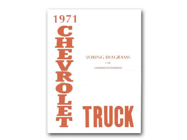1971 Chevrolet Truck Wiring Diagram