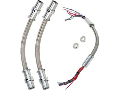 Chevy Truck Wiring Looms, Door Jamb, Stainless Steel