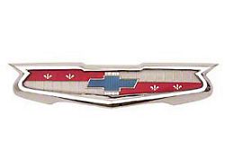 Chevy Trunk Emblem Assembly, 6-Cylinder, 1956-1957