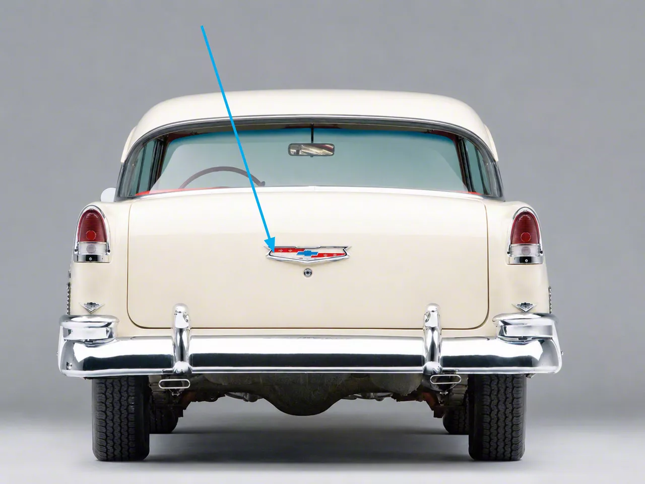 Ecklers Trunk Emblem (1955 150, 210, Bel Air)