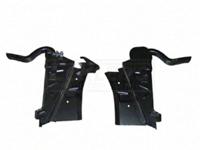 Chevy Trunk Hinge Assemblies, For 2 Door Coupe, 1955-1957