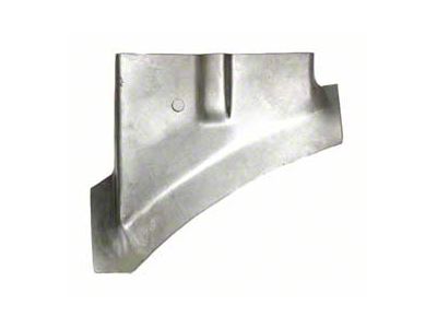 Chevy Trunk Hinge Brace, Wheel Well, Convertible, Left, 1955-1957 (Bel Air Convertible)
