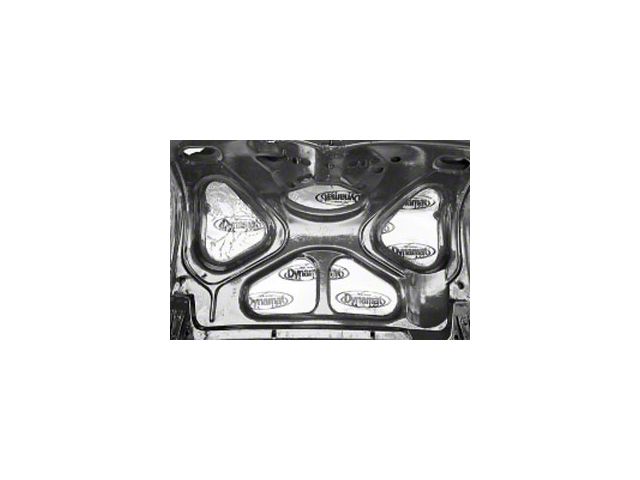 Chevy Trunk Lid Insulation, Dynamat Extreme, 1955-1957