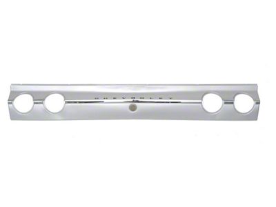 Chevy Trunk Panel, With Trim Bars, Impala, 1962