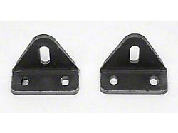 Chevy Tubular Crossmember To Frame Mounting Brackets, 1955-1957