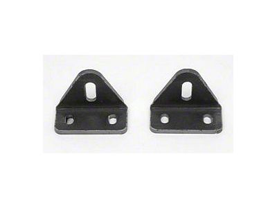 Chevy Tubular Crossmember To Frame Mounting Brackets, 1955-1957