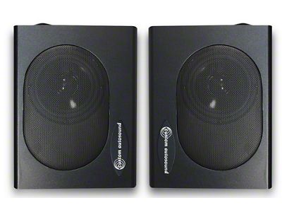 Custom Autosound Under Seat Speakers (55-57 Chevy Bel Air; 55-57 Chevy 150; 55-57 Chevy 210; 55-57 Chevy Nomad)