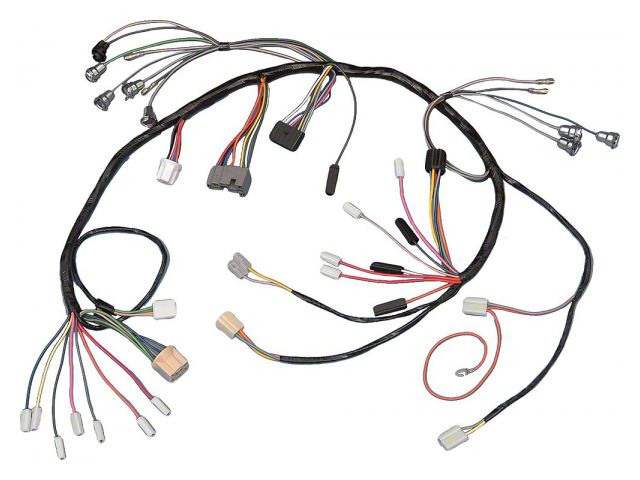 Deluxe Dash Wiring Harness (1957 150, 210, Bel Air, Nomad)