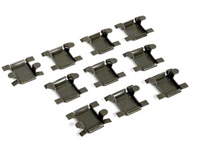 Clips, Upper Beltline Molding, 10-Piece (1949-1952 Fleetline; 1949-1952 Styleline Deluxe; 1949-1952 Styleline Special)