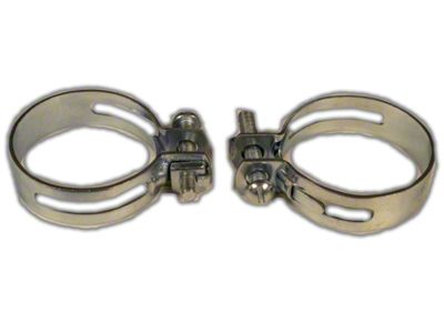 Chevy Upper Radiator Hose Clamps, 6-Cylinder, 1949-1954