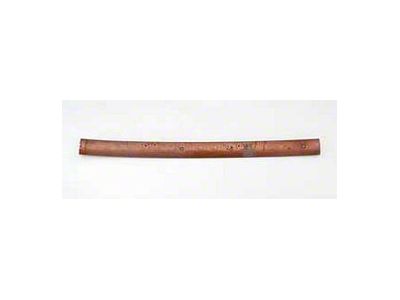 Chevy Used 2 & 4-Door Hardtop, Nomad Left Upper Inner Windshield Garnish Molding, 1955-1957