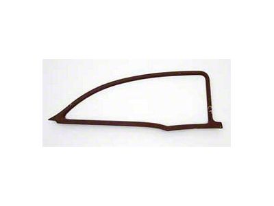Chevy Used 2-Door Sedan Left Inner Quarter Garnish Molding,1955-1957