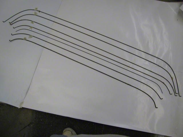 Headliner Wires,4Dr HT,Used,1956-1957