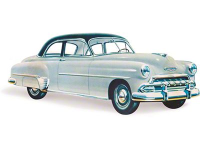 Chevy Vent Glass, Business And Sport Coupe, Styleline Two And Four Door Sedan And Station Wagon, 1949-1952