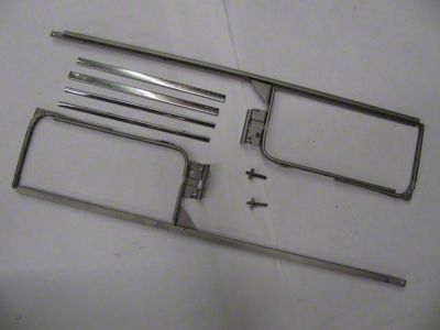 Chevy Vent Window Assemblies, Hardtop & Convertible, Used, 1955-1957