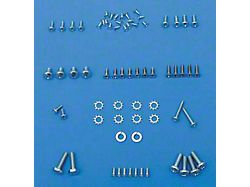 Chevy Vent Window Assembly Screw Set, Hardtop Or Convertible, Nomad, 1955-1957