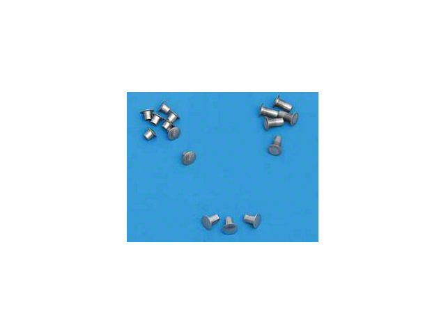 Chevy Vent Window Rivet Set, Stainless Steel, 1955-1957