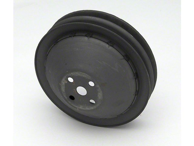 Chevy Water Pump Pulley, Deep Double Groove, Small Block OrBig Block, 1955-1972