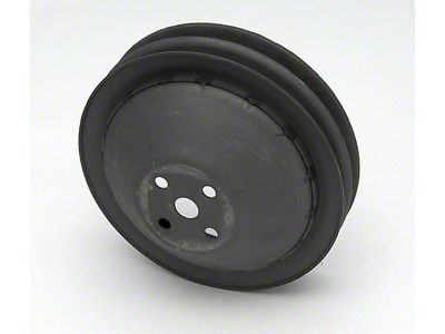 Chevy Water Pump Pulley, Deep Double Groove, Small Block OrBig Block, 1955-1972
