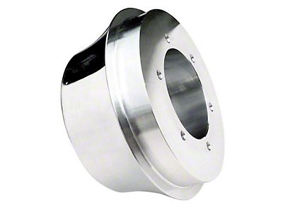 Forever Sharp Black Steering Wheel Hub Adapter – Fits 5 Or 6 Hole Wheels, Compatible With Flaming River, Ididit, GM, Chevy