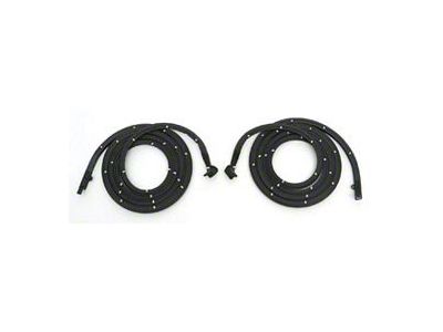 Chevy Weatherstrip, Door, With Molded Ends, Nomad, 1955-1957 (Nomad, All Models)