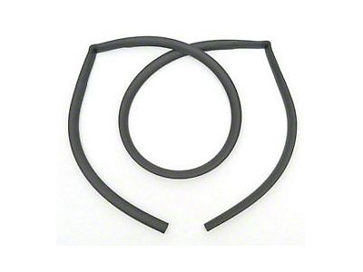 Pair Front Door Rubber Weatherstrip Seals For 1955-1957 Chevrolet Sedan/Wagons - Foto 8