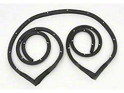 Chevy Weatherstrip, Lower Tailgate, Wagon, 1955-1957