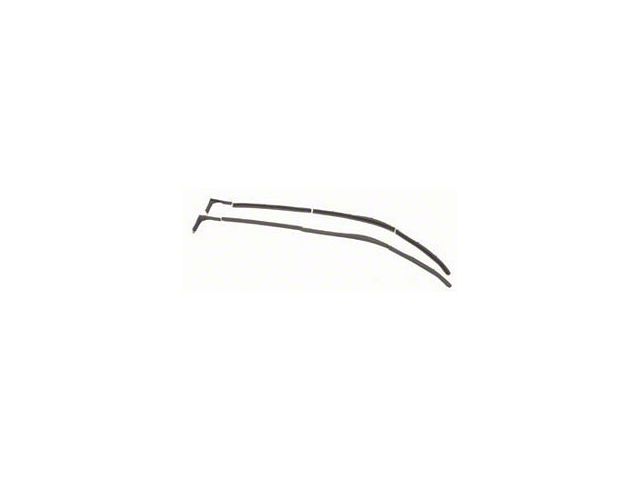 Chevy Weatherstrip Set, Roofrail, Convertible Top, 1955-1957 (Bel Air Convertible)