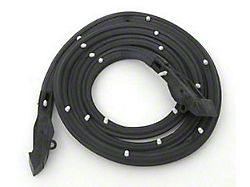 Weatherstrip, Upper Tailgate, Wagon (55-57 Chevy Bel Air; 55-57 Chevy 150; 55-57 Chevy 210)