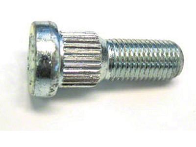 7/16-20 Serrated Wheel Studs; 0.564-Inch Knurl; 1-5/16-Inch Length